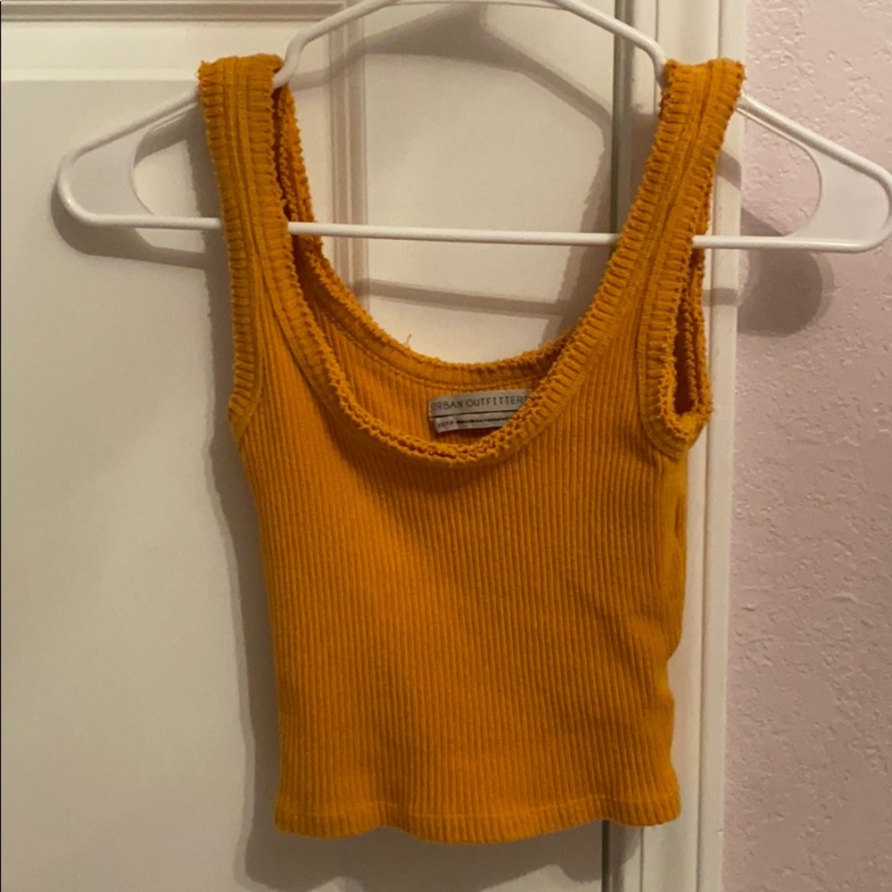 Mustard tank top